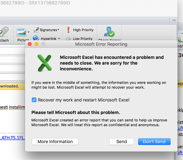 Excel For Mac Unstable